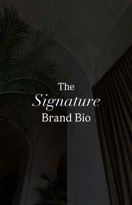 The Signature Brand Bio